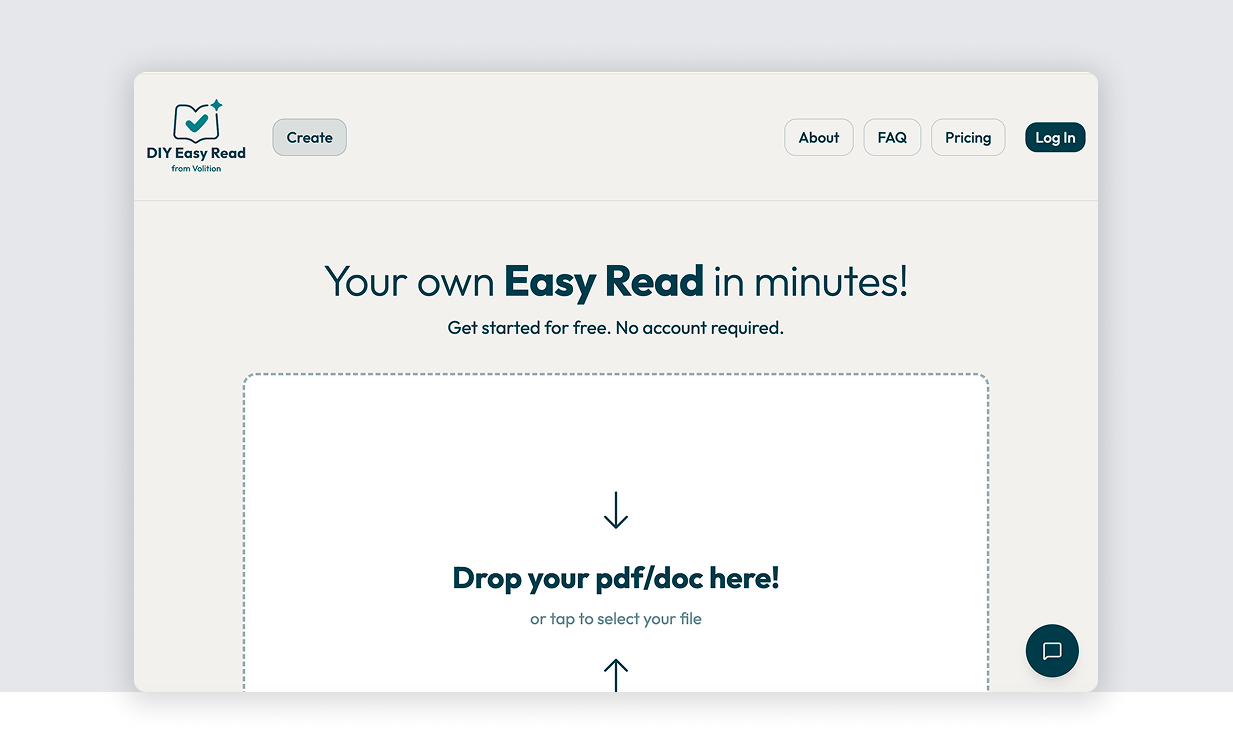DIY Easy Read screenshot